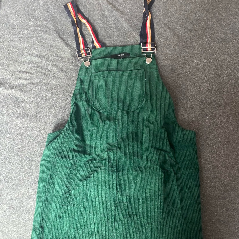 Corduroy Overalls Dress